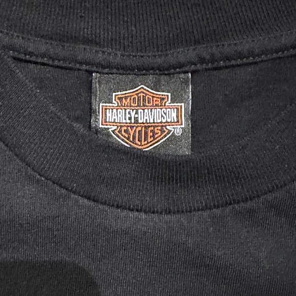 Vintage 2003 Harley Davidson Nassau Bahamas Biker Beach T-Shirt‎ Large - Picture 3 of 5